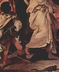 The robbery of Helena, Detail 1 by Guido Reni