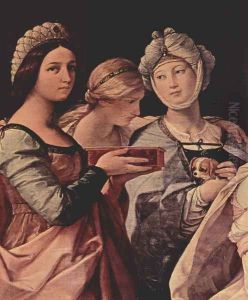 The robbery of Helena, Detail 3 by Guido Reni