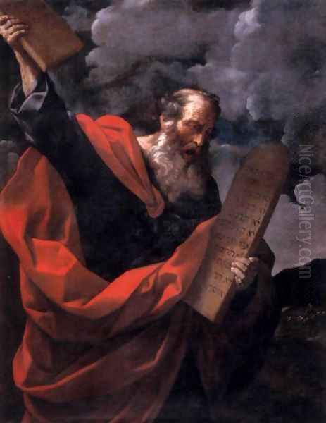Moses with the Tables of the Law - view 1