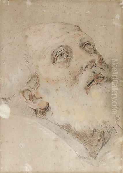 Saint Petronius looking up to the right - view 1