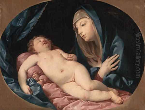 The Madonna adoring the sleeping Child - view 1