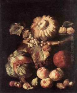 Fruit Still Life by Giovanni Battista Ruoppolo