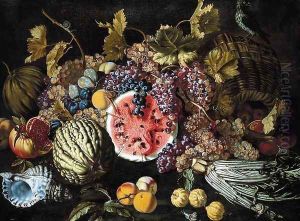 Still-Life of Fruit by Giovanni Battista Ruoppolo