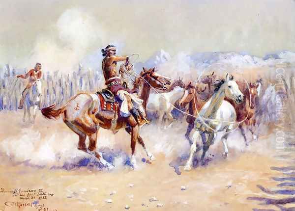 Navajo Wild Horse Hunters - view 1