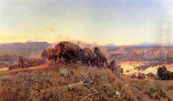 When the Land Belonged to God by Charles Marion Russell