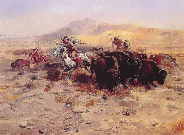 Buffalo Hunt - view 1