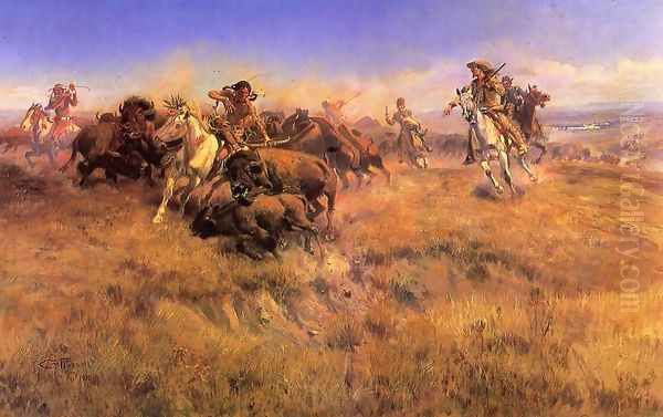 Running Buffalo - view 1