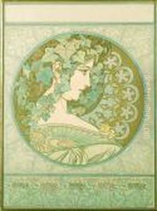 Ivy by Alphonse Maria Mucha