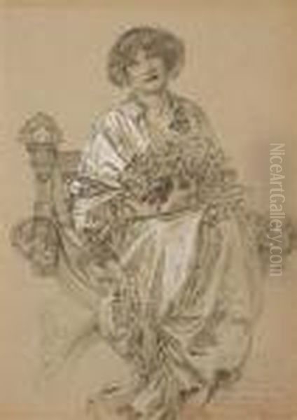 A Likeness Of Madame Deschamps - view 1