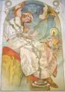 "slav Epic" by Alphonse Maria Mucha