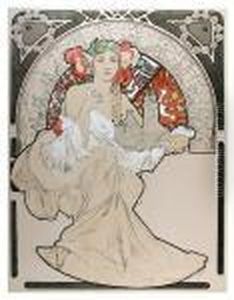 Lovely Protector, 70 by Alphonse Maria Mucha