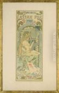 'cassan Fils' by Alphonse Maria Mucha