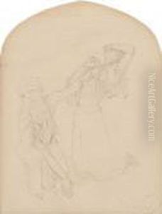 Studie Zum Zyklus: Slawischer Epos by Alphonse Maria Mucha