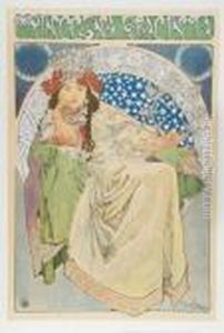 Princezna Hyacinta by Alphonse Maria Mucha