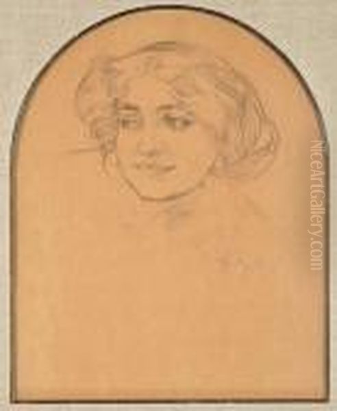 The Head Of A Girl - view 1