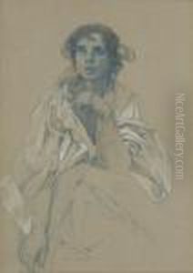 Podobizna Dcery Jaroslavy by Alphonse Maria Mucha