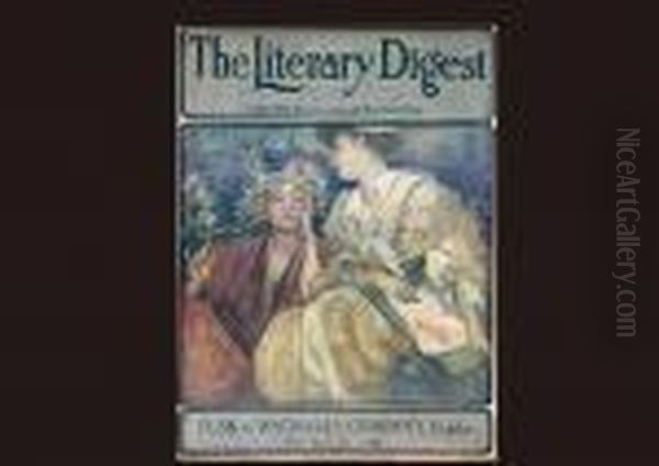 Front Cover Of Literary Digest - view 1