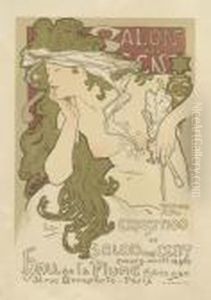 Salon Des Cents by Alphonse Maria Mucha