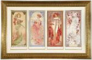 Four Seasons by Alphonse Maria Mucha