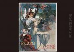 Caf? Conser by Alphonse Maria Mucha