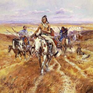 When the Plains Were His by Charles Marion Russell