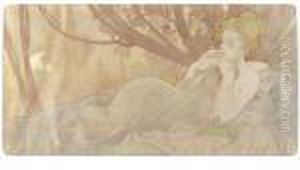 Crepusculo by Alphonse Maria Mucha