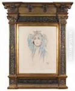 Portrait Symboliste by Alphonse Maria Mucha