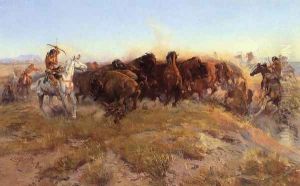 The Surround by Charles Marion Russell