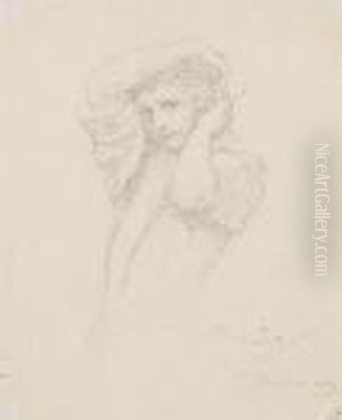 Girl With Daisies - view 1