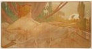 Dawn by Alphonse Maria Mucha