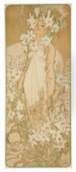 Lily,from The Four Flowers - view 1