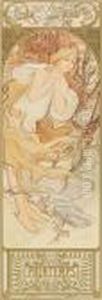 The Four Seasons by Alphonse Maria Mucha