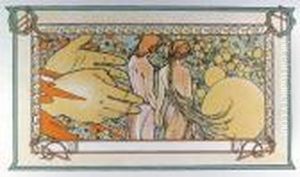 Hands Of God, 71 by Alphonse Maria Mucha