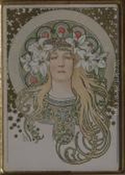 Sarah Bernhardt From La Plume - view 1