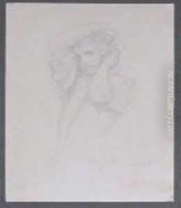 Young Girl by Alphonse Maria Mucha