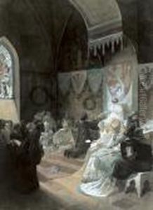 Scene De Cour
