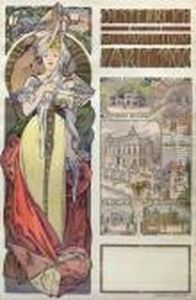 Paris 1900 by Alphonse Maria Mucha