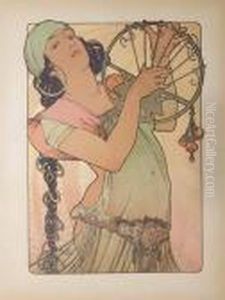 Mucha. Salome by Alphonse Maria Mucha