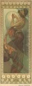 Etoile Polaire, From Les Etoiles by Alphonse Maria Mucha