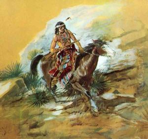 The Crow Scout by Charles Marion Russell