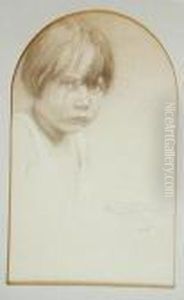 Portret Dziecka by Alphonse Maria Mucha