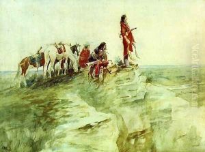 Medicine Rock I by Charles Marion Russell
