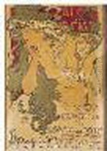 Salon Des Cent - Xxe Exposition by Alphonse Maria Mucha