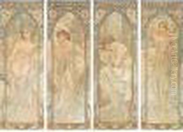 Heures Du Jour; Eveil Du Matin;
Eclat Du Jour; Reverie Du Soir; And Repos De La Nuit (academy Editions
P28-31) - view 1
