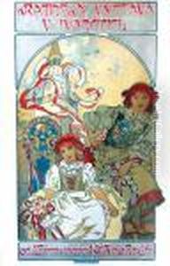 Krajinska Vystava Vivancicich 1913 by Alphonse Maria Mucha