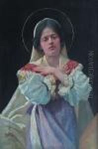 Moravska Madona by Alphonse Maria Mucha