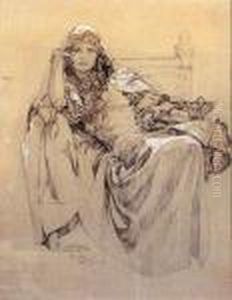 Untitled by Alphonse Maria Mucha
