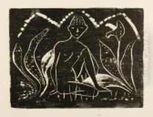 Knabe Zwischenblattpflanzen by Otto Mueller
