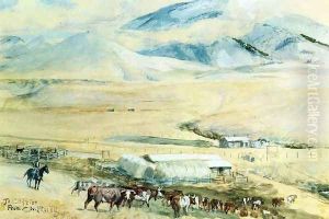 The Lazy K Y by Charles Marion Russell