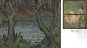 Landschaft by Otto Mueller
